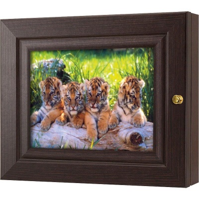  Ключница Тигрята, Турмалин, 13x18 см фото в интернет-магазине