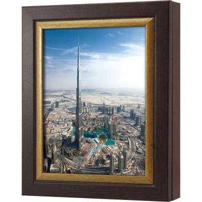  Ключница Башня Бурдж Халиф, Турмалин/Золото, 20x25 см фото в интернет-магазине