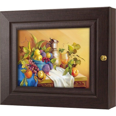 Ключница Садовые плоды, Турмалин, 13x18 см фото в интернет-магазине