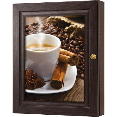  Ключница Кофе и корица, Турмалин, 20x25 см фото в интернет-магазине