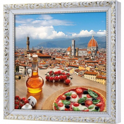  Ключница Завтрак во Флоренции, Алмаз, 30x30 см фото в интернет-магазине