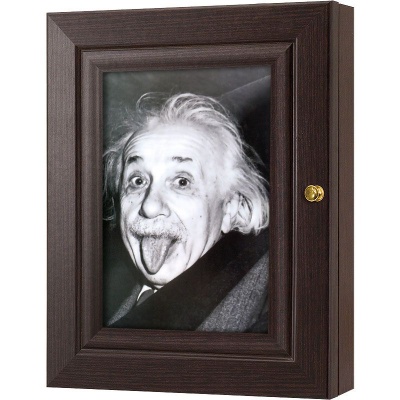  Ключница Альберт Эйнштейн, Турмалин, 13x18 см фото в интернет-магазине