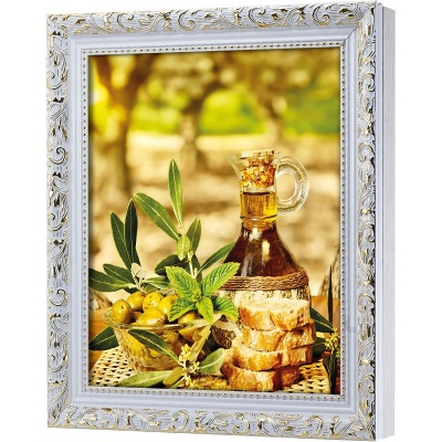  Ключница Натюрморт с оливками, Алмаз, 20x25 см фото в интернет-магазине