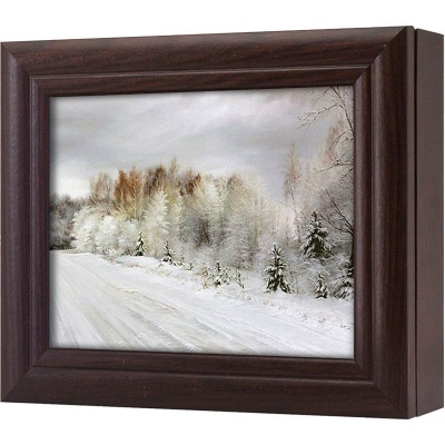  Ключница Последняя зима столетия, Обсидиан, 13x18 см фото в интернет-магазине