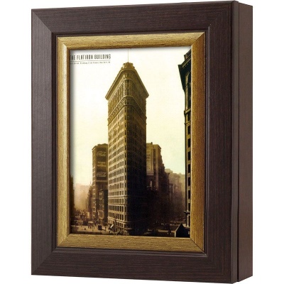  Ключница Нью-Йорк. Flatiron Building, Турмалин/Золото, 13x18 см фото в интернет-магазине