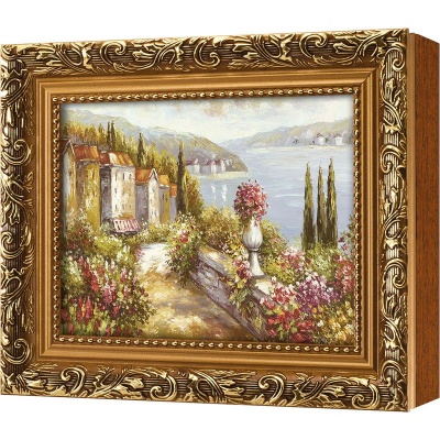  Ключница Пейзаж Тосканы, Цитрин, 13x18 см фото в интернет-магазине