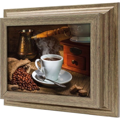 Ключница Ароматный кофе, Антик, 13x18 см фото в интернет-магазине