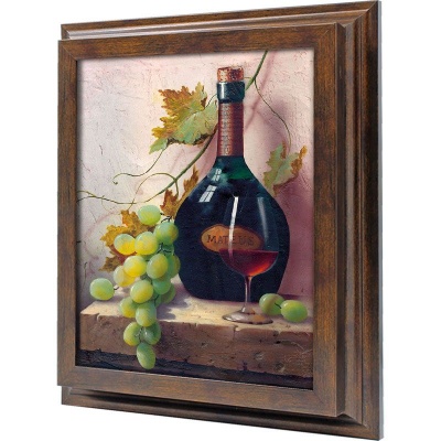  Ключница Красное вино, Бронза, 20x25 см фото в интернет-магазине