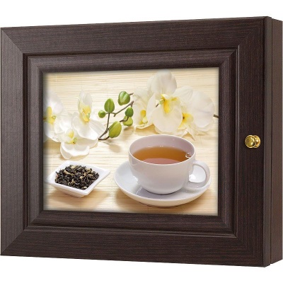  Ключница Жасминовый чай , Турмалин, 13x18 см фото в интернет-магазине