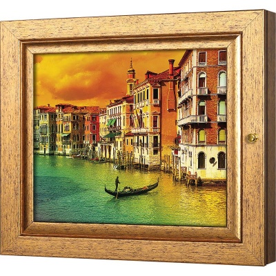  Ключница Восхитительная Венеция на заре, Авантюрин, 20x25 см фото в интернет-магазине
