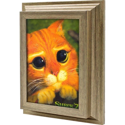  Ключница Кот в сапогах из м/ф Шрек, Антик, 13x18 см фото в интернет-магазине
