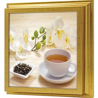  Ключница Жасминовый чай , Золото, 30x30 см фото в интернет-магазине