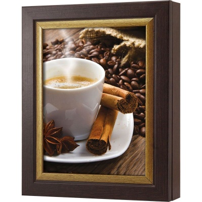  Ключница Кофе и корица, Турмалин/Золото, 20x25 см фото в интернет-магазине