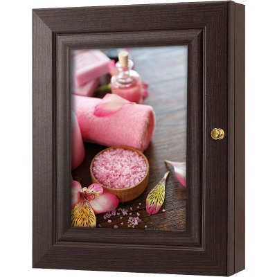  Ключница Цветочный спа, Турмалин, 13x18 см фото в интернет-магазине