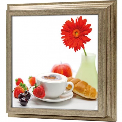  Ключница Завтрак, Антик, 30x30 см фото в интернет-магазине