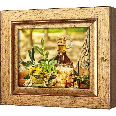  Ключница Натюрморт с оливками , Авантюрин, 13x18 см фото в интернет-магазине