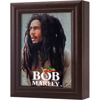  Ключница Боб Марли, Обсидиан, 13x18 см фото в интернет-магазине