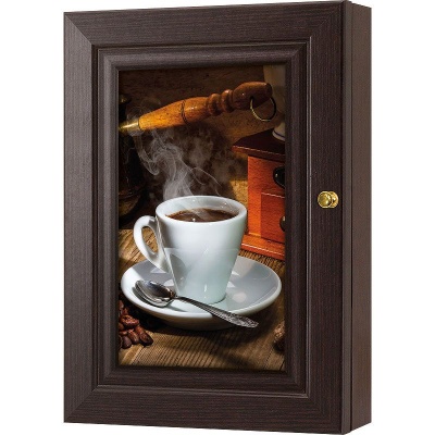  Ключница Ароматный кофе, Турмалин, 11x20 см фото в интернет-магазине