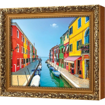  Ключница Венеция. Канал острова Бурано, Цитрин, 20x25 см фото в интернет-магазине