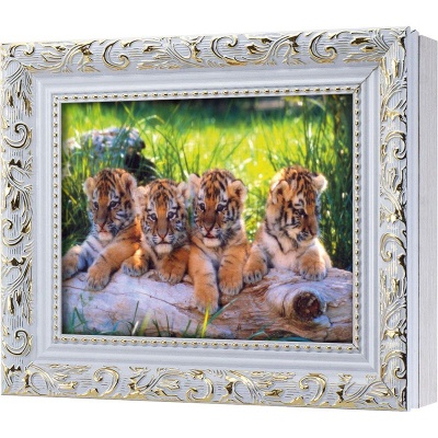  Ключница Тигрята, Алмаз, 13x18 см фото в интернет-магазине