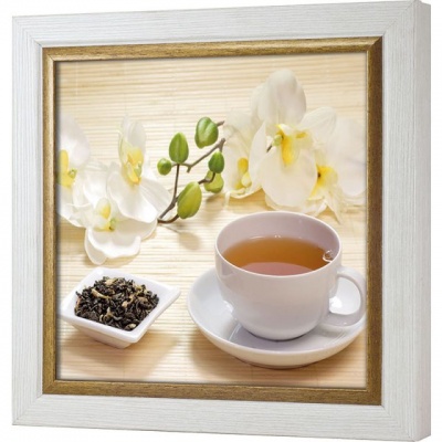  Ключница Жасминовый чай , Жемчуг/Золото, 30x30 см фото в интернет-магазине