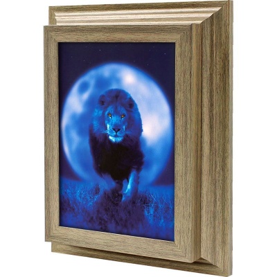  Ключница Африканский лев, Антик, 13x18 см фото в интернет-магазине