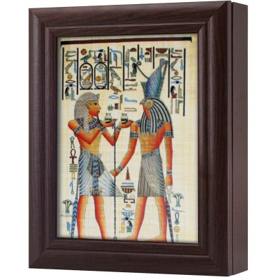  Ключница Папирус 7, Обсидиан, 13x18 см фото в интернет-магазине