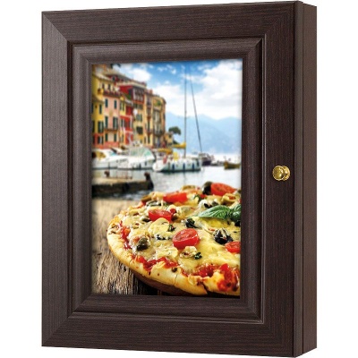  Ключница Итальянская пицца, Турмалин, 13x18 см фото в интернет-магазине