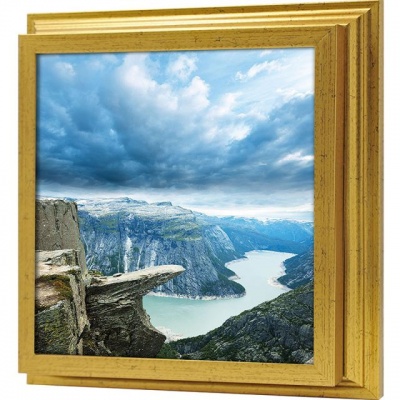  Ключница Фантастическая Норвегия, Золото, 30x30 см фото в интернет-магазине