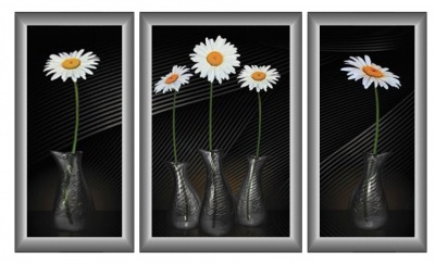 Триптих в багете Мир и красота, K752-1045S фото в интернет-магазине