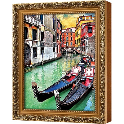  Ключница Гондолы на канале в Венеции, Цитрин, 20x25 см фото в интернет-магазине