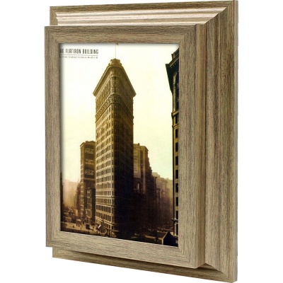  Ключница Нью-Йорк. Flatiron Building, Антик, 13x18 см фото в интернет-магазине