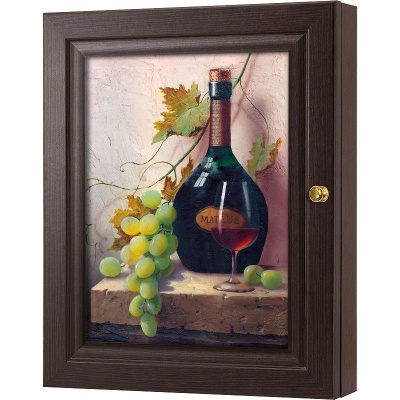  Ключница Красное вино, Турмалин, 20x25 см фото в интернет-магазине