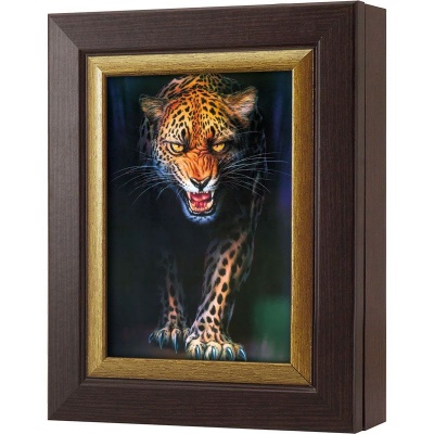  Ключница Леопард, Турмалин/Золото, 13x18 см фото в интернет-магазине
