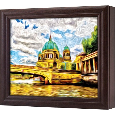  Ключница Берлинский кафедральный собор, Обсидиан, 20x25 см фото в интернет-магазине