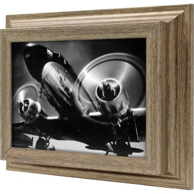  Ключница Самолет, Антик, 13x18 см фото в интернет-магазине