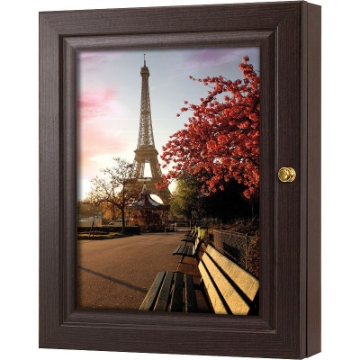  Ключница Весна наполняет Париж, Турмалин, 20x25 см фото в интернет-магазине