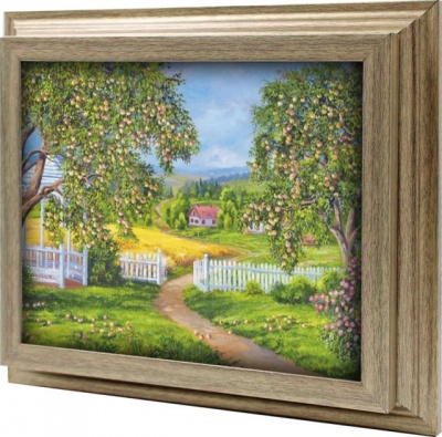  Ключница Яблочный сад, Антик, 20x25 см фото в интернет-магазине