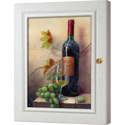  Ключница Белое вино, Жемчуг, 20x25 см фото в интернет-магазине