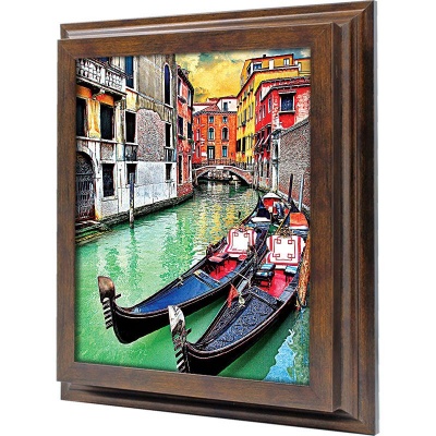  Ключница Гондолы на канале в Венеции, Бронза, 20x25 см фото в интернет-магазине
