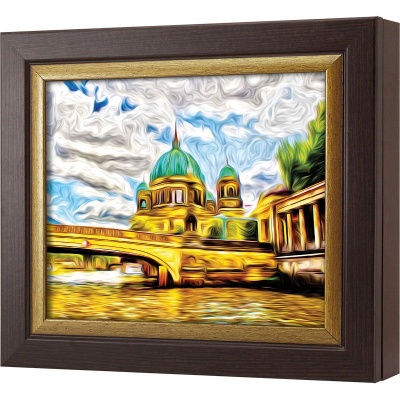  Ключница Берлинский кафедральный собор, Турмалин/Золото, 20x25 см фото в интернет-магазине