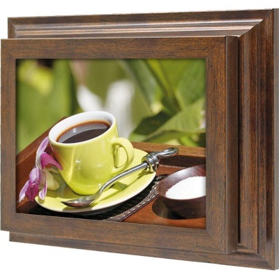  Ключница Чай с бергамотом, Бронза, 13x18 см фото в интернет-магазине