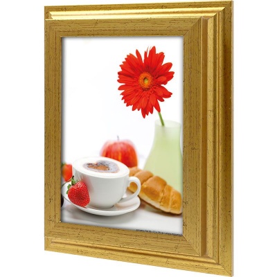  Ключница Завтрак, Золото, 13x18 см фото в интернет-магазине