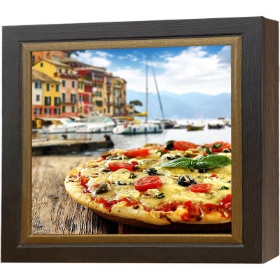  Аптечка Итальянская пицца, Турмалин/Золото, 29x29 см фото в интернет-магазине