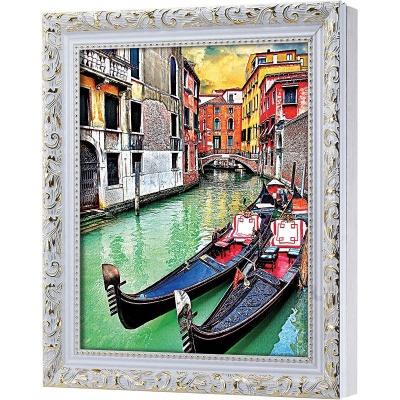 Ключница Гондолы на канале в Венеции, Алмаз, 20x25 см фото в интернет-магазине