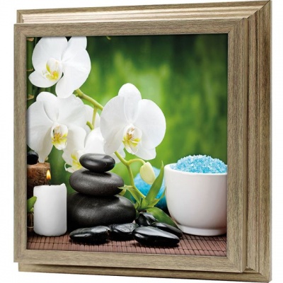  Ключница Гармония орхидей, Антик, 30x30 см фото в интернет-магазине