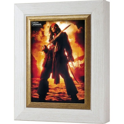  Ключница Пираты Карибского Моря, Жемчуг/Золото, 13x18 см фото в интернет-магазине