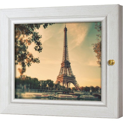  Ключница Романтичный Париж, Жемчуг, 20x25 см фото в интернет-магазине