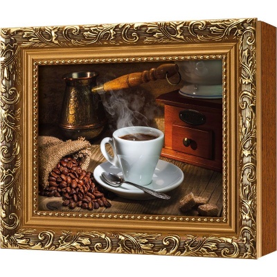  Ключница Ароматный кофе, Цитрин, 13x18 см фото в интернет-магазине
