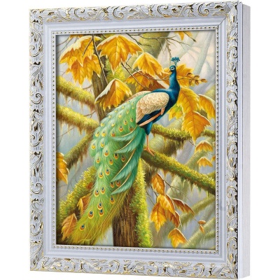  Ключница Великолепный павлин, Алмаз, 20x25 см фото в интернет-магазине